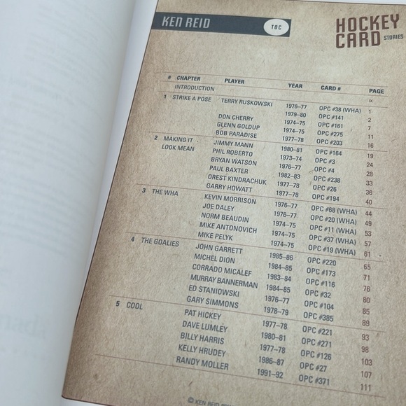 Hockey Card Stories True Tales Book Softcover Edition By Ken Reid - Picture 5 of 14